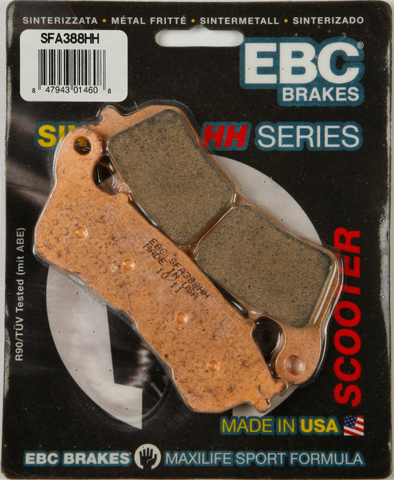 Ebc 153-388H SFA388HH BRAKE PADS SFA388HH DOUBLE-H SINTERED