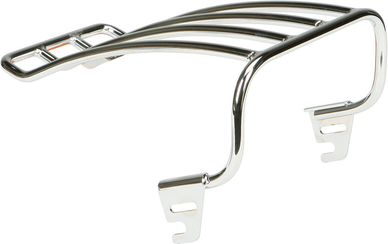 Harddrive Solo Luggage Rack Chrome - 301028 For Harley Softail 2000-2004