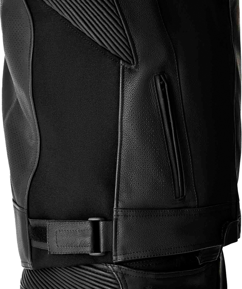 Rst 556-3635040 103635BLK-40 TRACTECH EVO D3O JACKET BLACK LEATHER SM