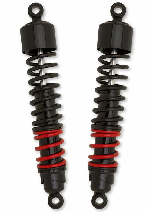 Burly Brand 750-05562 B28-1253 STILETTO SHOCKS 13.5" BLACK FXD 91-17