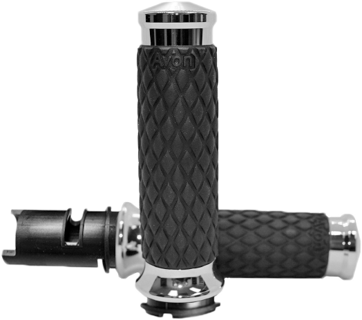 Avon 40-4318C DIA-60-CH-F24 DIAMOND CONTOUR CHROME TWIST GRIP