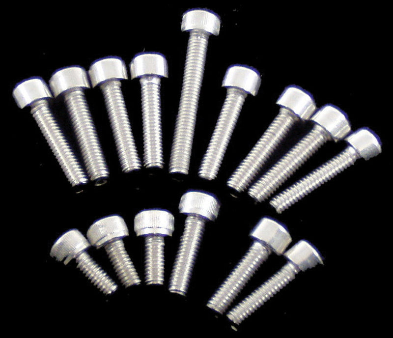 Modquad 15 Piece Clutch WTR Cover Stainless Bolt Kit - BS1-3 Yamaha Banshee / 350 1987-2006