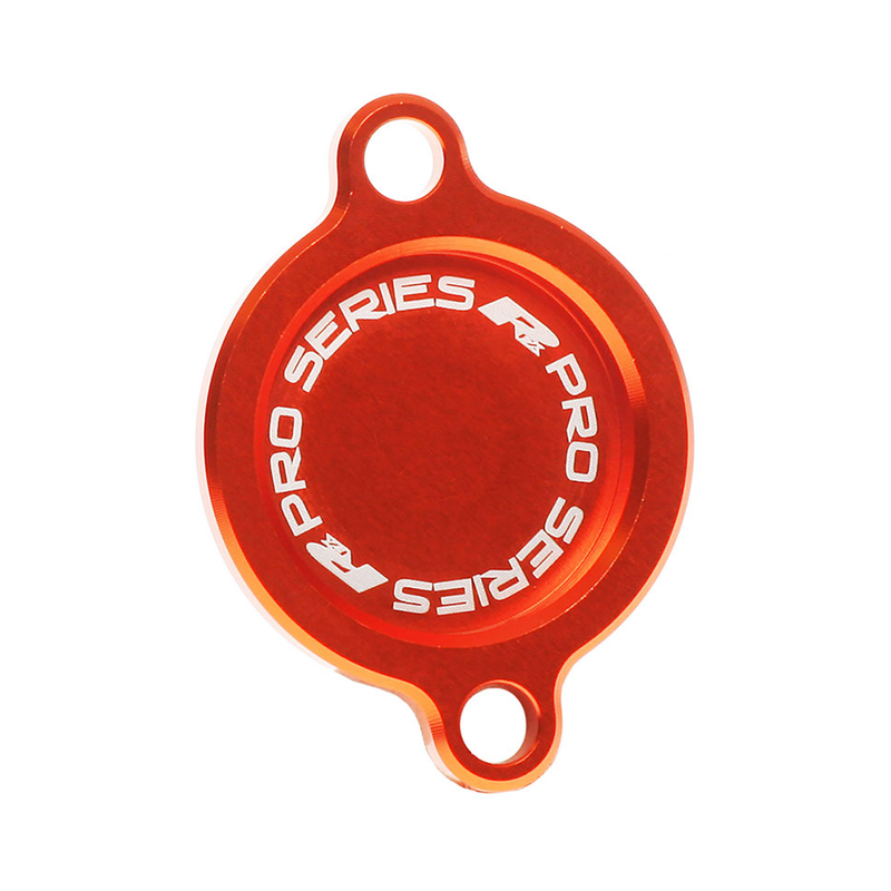 RFX OIL Filter Cover Orange KTM Husqvarna GAS - FXFC 50200 99OR KTM Dirt Bikes 2007-2025