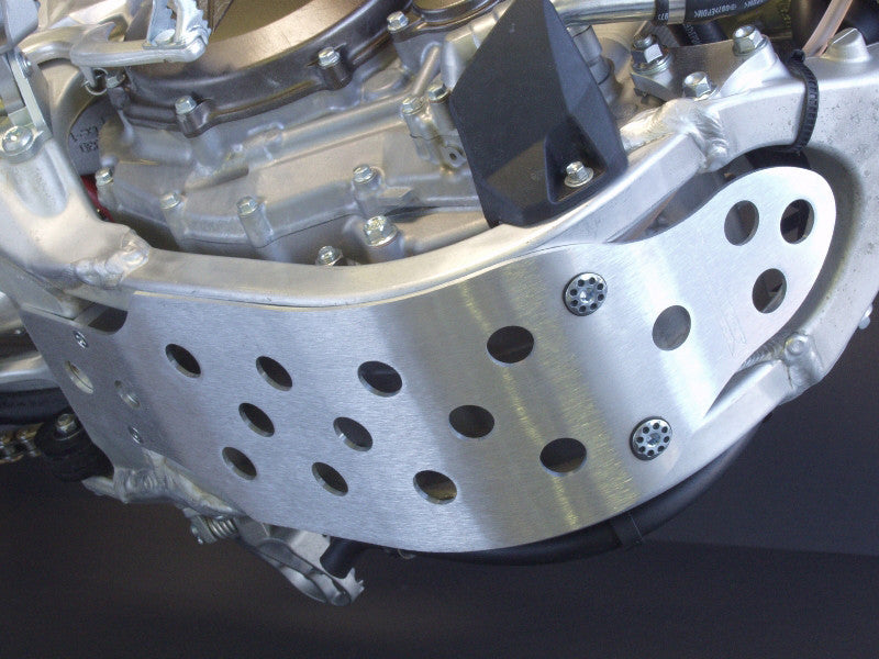 Works Skid Plate W (rims) System - 10-265 Yamaha YZ 450 2010-2013
