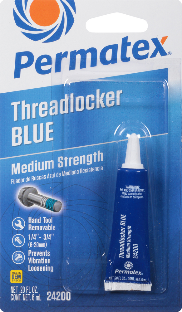 Permatex 59-9212 24200 MEDIUM STRENGTH THREADLOCKER BLUE 6 ML