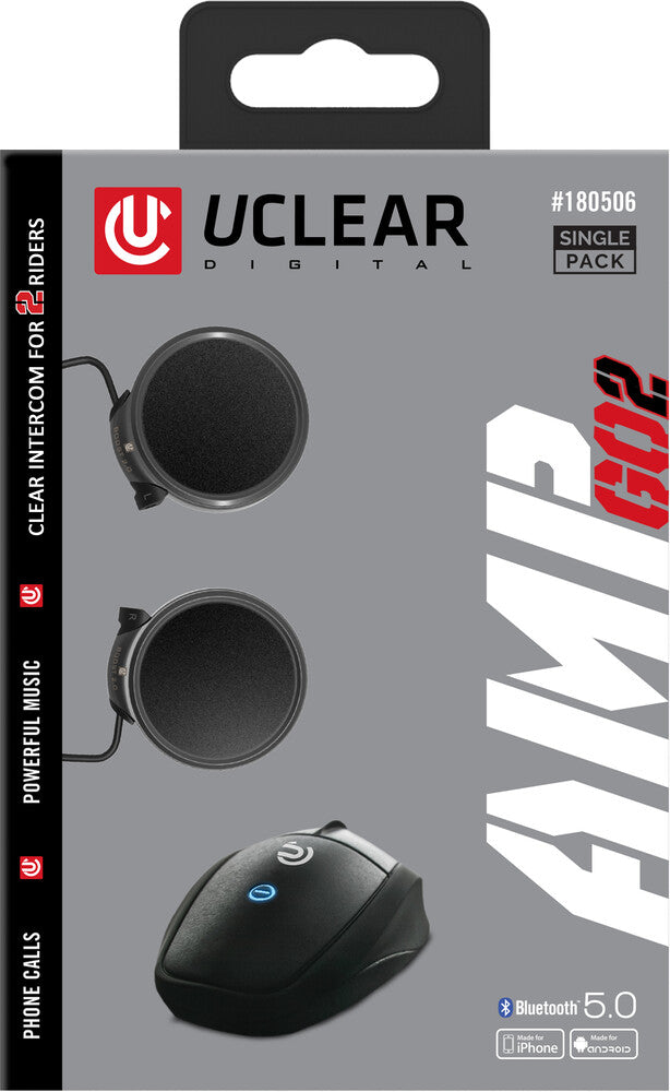 Uclear AMP GO2 Bluetooth Communicator