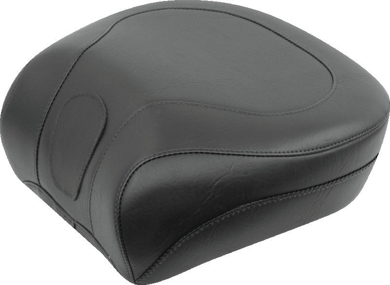 Mustang Motorcycle 79488 Mustang 00-15 Harley Softail Standard Rear Tire Wide Touring Recessed Passenger Seat - Black - Photo - Primary