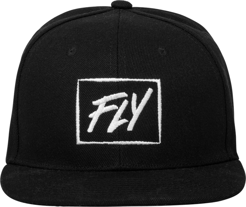 Fly Racing 363-9992 HT_BKC_2007-BK-CUSTO FLY 2022 SX PROMO HAT LITE BOX LOGO