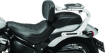 Kuryakyn 7080 Fixed Mounts Multi-purpose Driver & Passenger Backrest 18-Up Softail Black - User 1