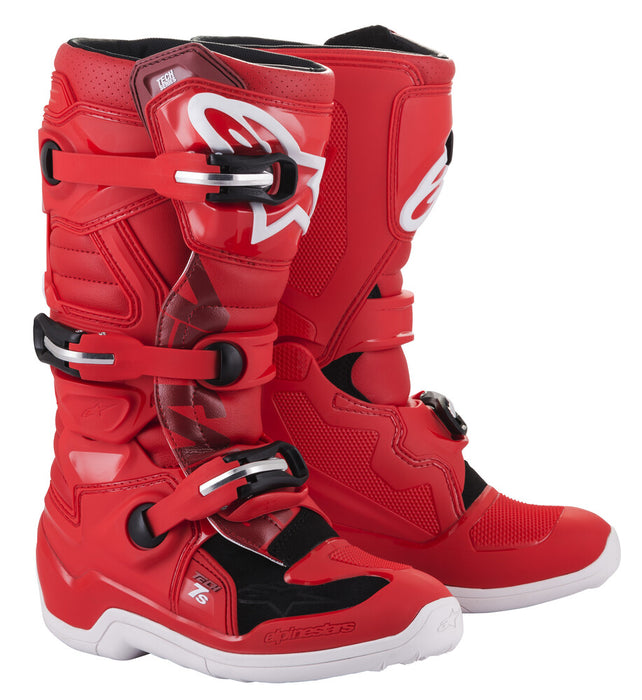 Alpinestars 482-26503 2015017-30-3 TECH 7S BOOTS RED SZ 03