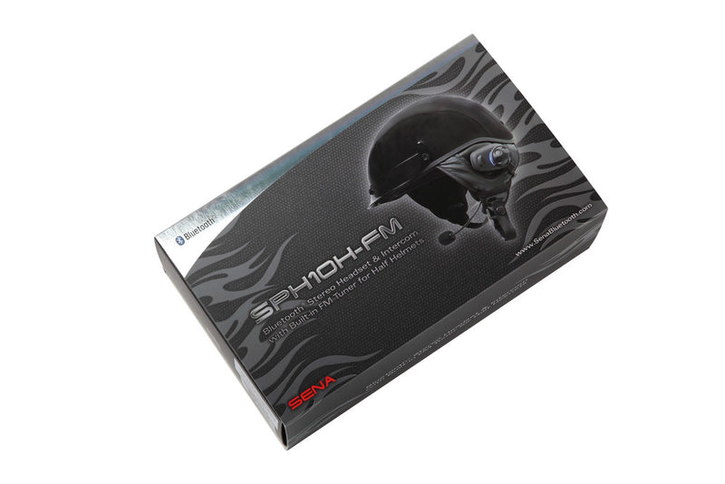 Sena 843-01121 SPH10H-FM-01 SPH10H-FM W/BUILT-IN FM TUNER FOR HALF HELMETS SINGLE PACK
