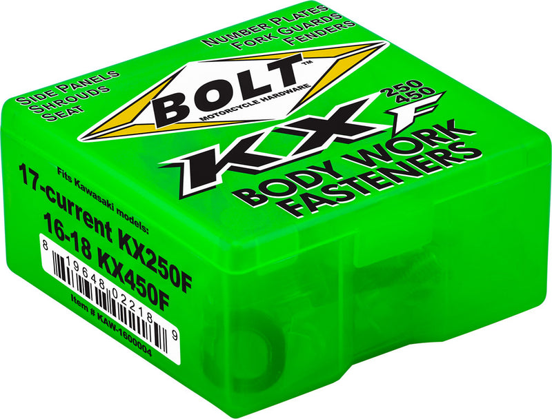 Bolt Full Plastic Fastener Kit - KAW-1600004 Kawasaki KX 450 / KX 250 2016-2020