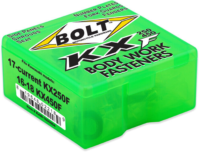 Bolt Full Plastic Fastener Kit - KAW-1600004 Kawasaki KX 450 / KX 250 2016-2020