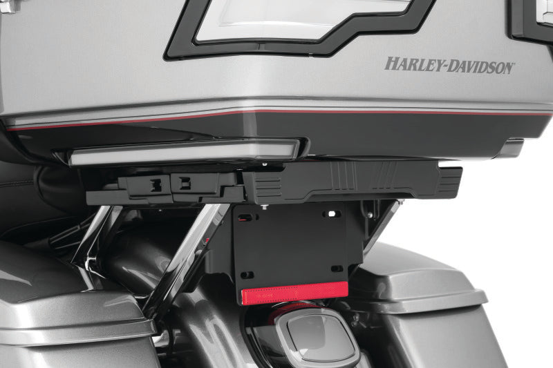Kuryakyn 8789 Quick Adjust Tour-pak Relocator 14-Up Touring Black - User 1