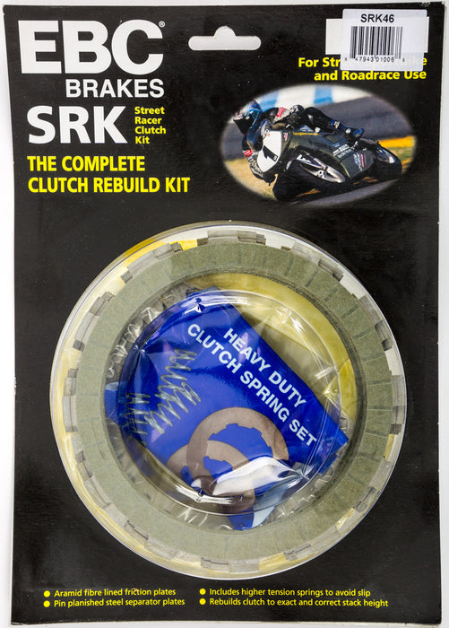 Ebc 15-18146 SRK46 SRK COMPLETE CLUTCH KIT SRK46