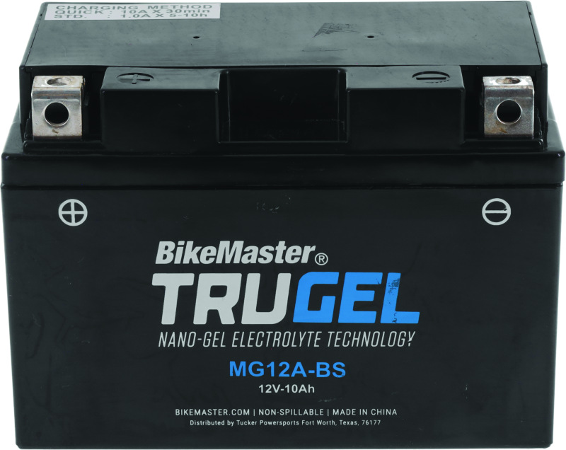 BikeMaster 780504 Trugel Battery - MG12A-BS - Photo - Primary