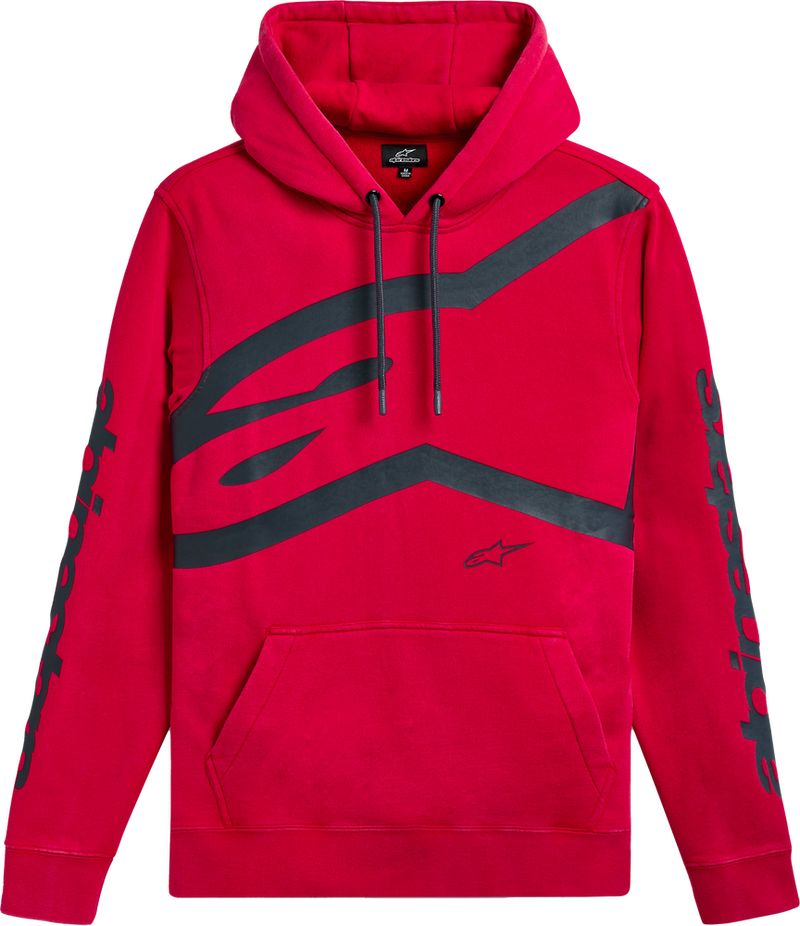 Alpinestars 482-76326S 1215-51300-30-S UNBOUND HOODIE RED SM