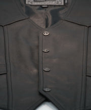 Button detail on Six Shooter Vest