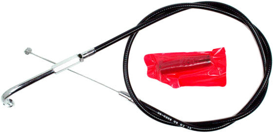 Motion Pro Black Vinyl Throttle Cable - 06-0208 For Harley 1990-1995