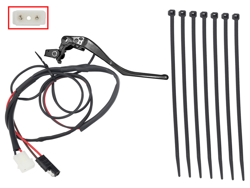 Sp1 Heated Brake Lever AC POL - SM-08583 For Arctic Cat Snowmobiles 2012-2018 | Polaris Snowmobiles 2015-2020 | Yamaha Snowmobiles 2014-2020
