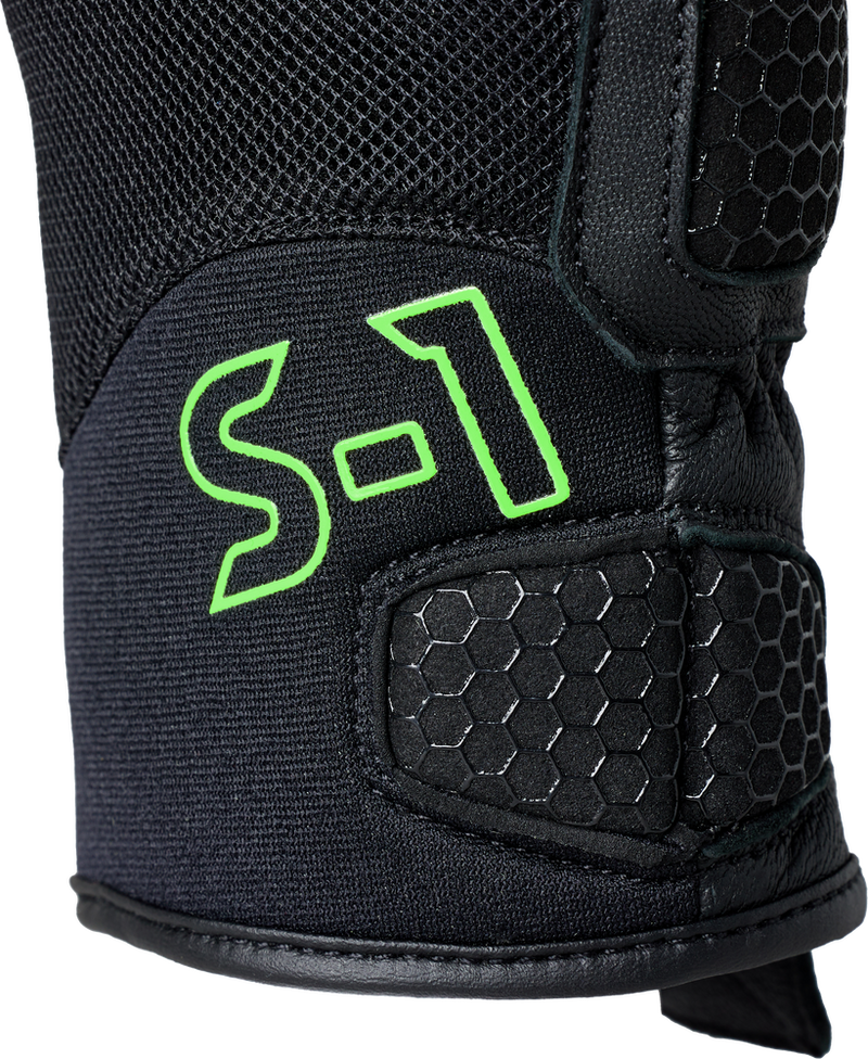 Rst 556-3182012 103182NEO-12 S1 MESH CE GLOVE BLACK/NEON GREEN 2XL
