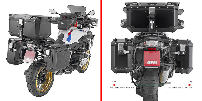 Givi Side Case Hardware PL ONE-FIT CAM - PLOS5108CAM BMW 1250 2019-2023