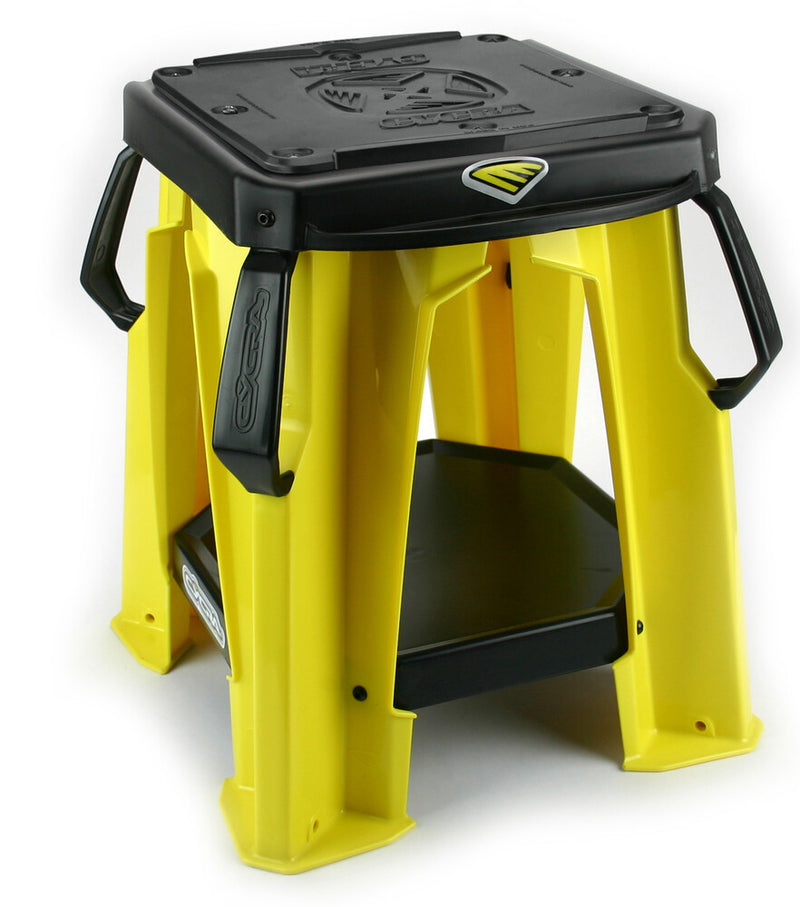 Cycra 714-1888 1CYC-2037-55UA MOTO STAND UNASSEMBLED YELLOW