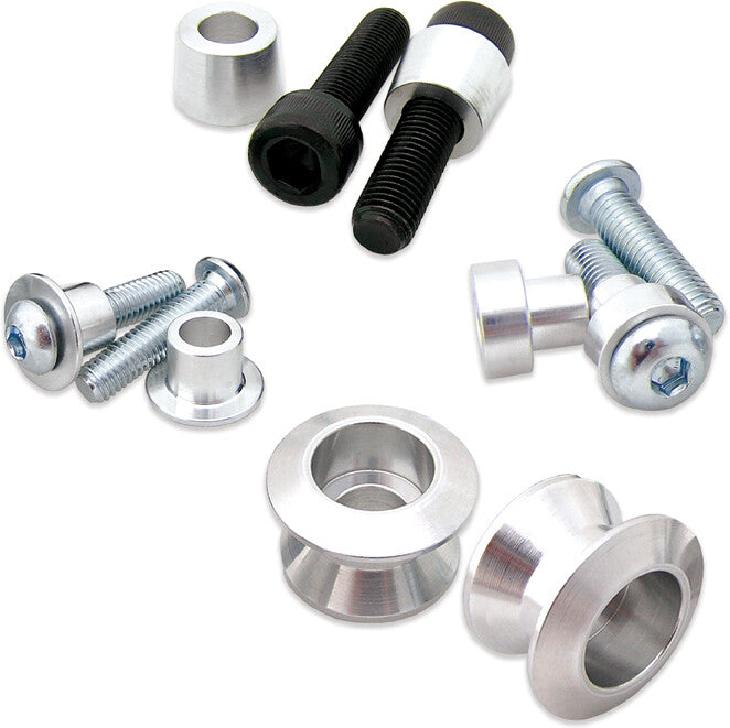 Bolt 020-00150 2009-SSS.S SWINGARM SPOOLS SILVER