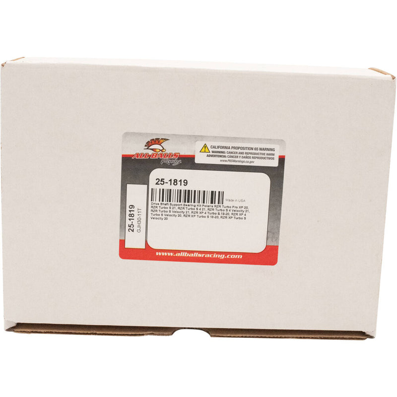 All Balls UTV Drive Shaft Support Bearing - 25-1819 Polaris UTVs 2018-2021