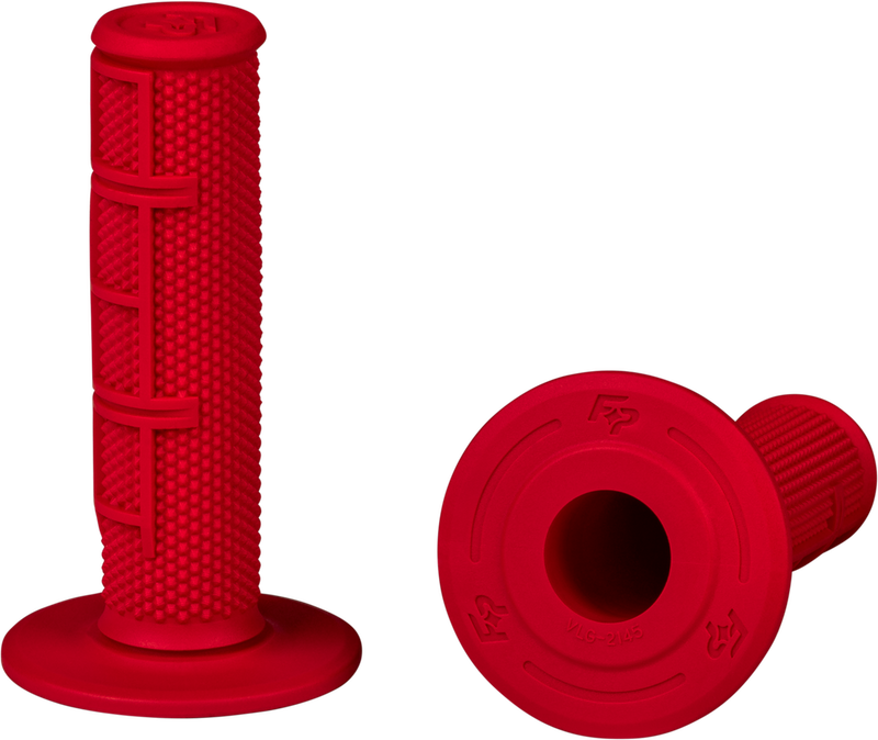 Fire Power 24-0224 24-0224 CONTROL MX STANDARD GRIPS RED HALF WAFFLE