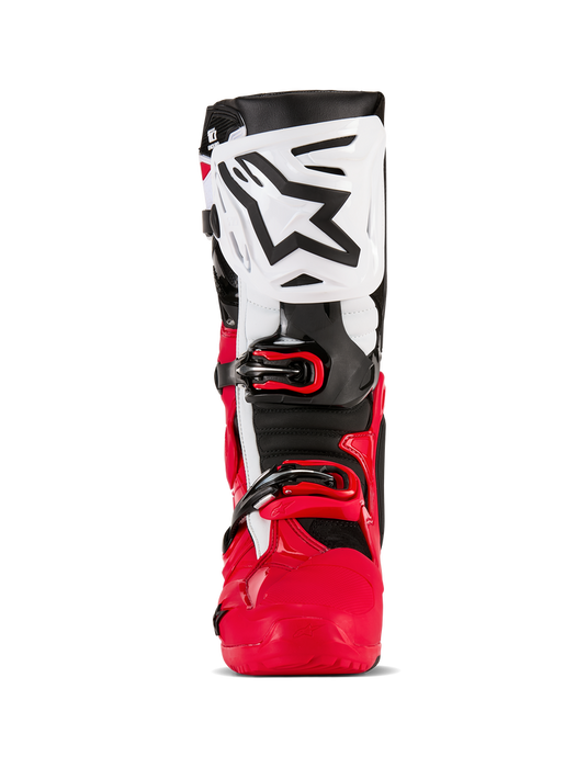 Alpinestars 482-0003814 2010025-3016-14 TECH 10 ENDURO BOOTS BRIGHT RED/BLACK/WHITE 14
