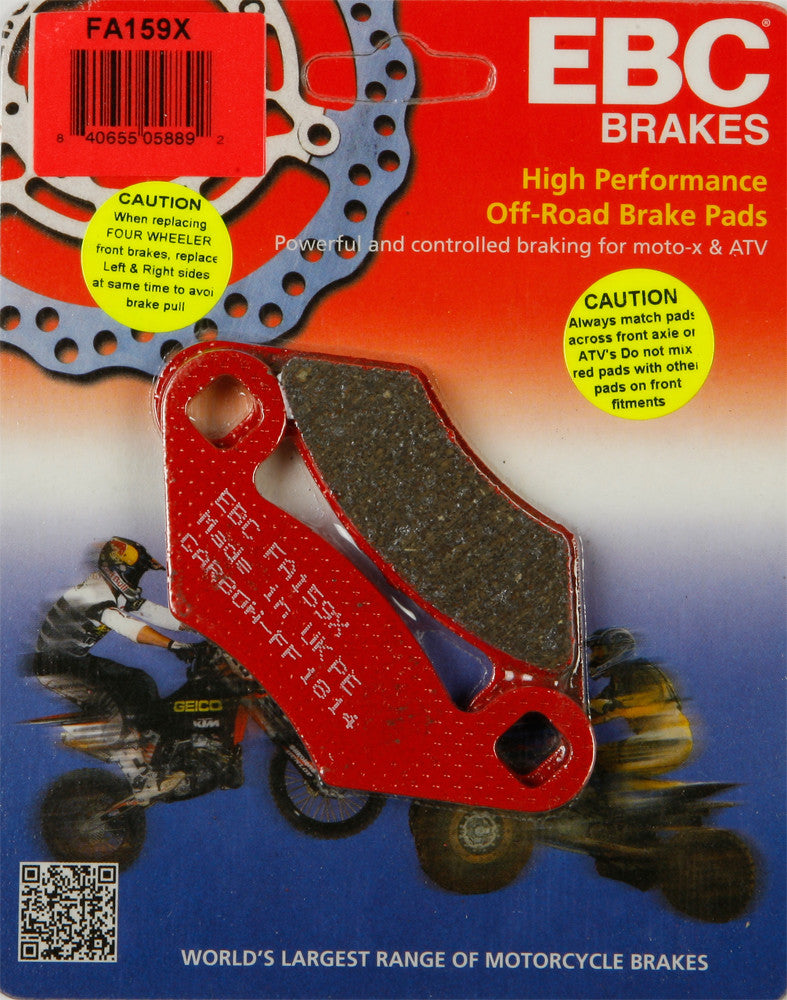 Ebc 15-159X FA159X BRAKE PADS