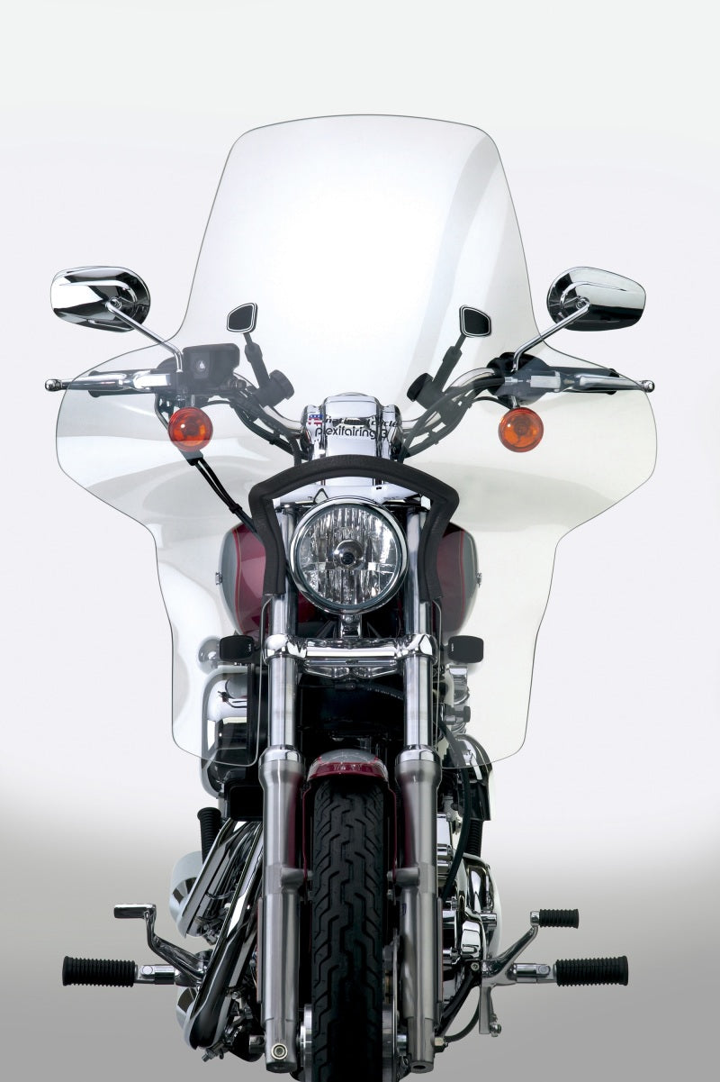 National Cycle N8513-01 88-21 Harley XL/FXR/FXD/86-91 BMW R80G/R100GS/15-23 Ducati Scrmblr Plexifairing 3-Clr - User 1