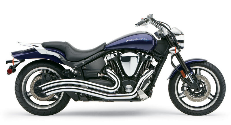 Cobra Speedster Swept F S Chrome Yamaha Warrior - 2222 Yamaha 1700 Road Star Warrior / XV1700PC Road Star Warrior 2002-2009