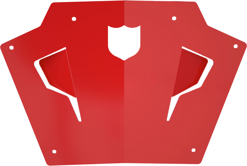 Pro Armor Front Sport Bumper Skid Plate RED POL - P199P363RD Polaris RZR 2020-2021