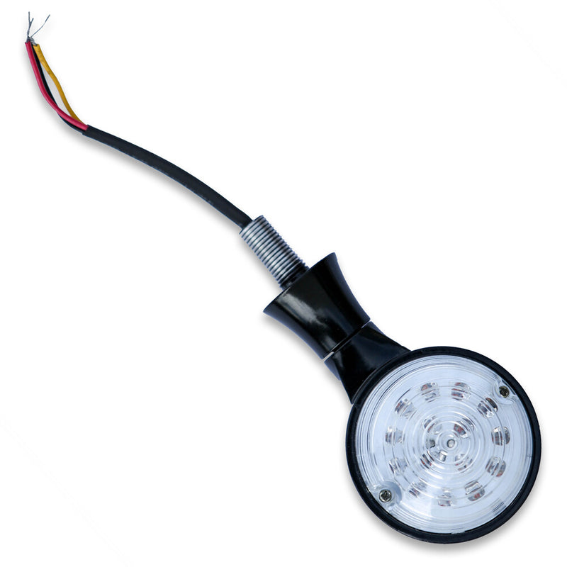 Burly Brand 750-05502 B13-2503B LED TURN SIGNAL AMBER UNIV BLACK PR