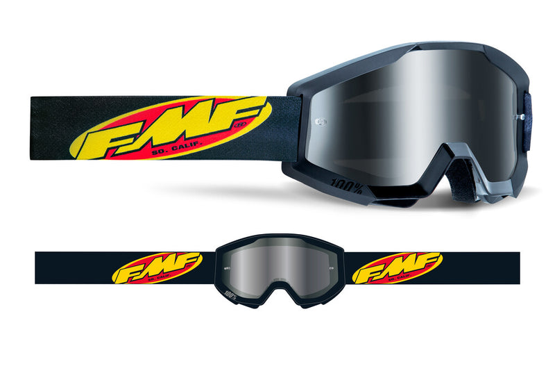 Fmf Vision 78-3542 F-50053-00001 POWERCORE SAND GOGGLE CORE BLACK SMOKE LENS