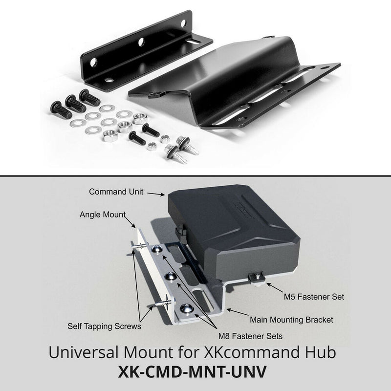 Xk Glow 653-0201 XK-CMD-MNT-UNV XKCOMMAND UNIVERSAL BRACKET