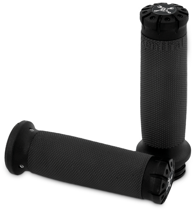Burly Brand 750-05633 B16-1009TB HAWK BILLET HANDLE GRIP SET 08-24 TBW SET