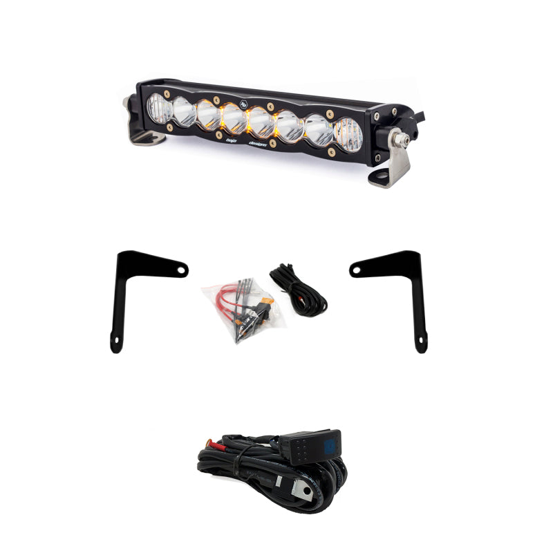 Baja Designs 447037 Can-am X3 Shock Mount Kit w/10in S8 Light Bar Clear - User 1