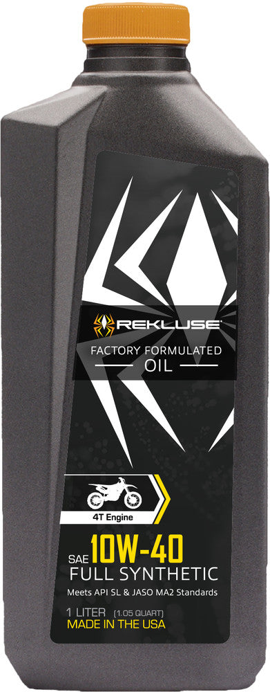 Rekluse Racing 156-0001 RMS-1099001 FULL SYN ENGINE OIL 10W40 1L