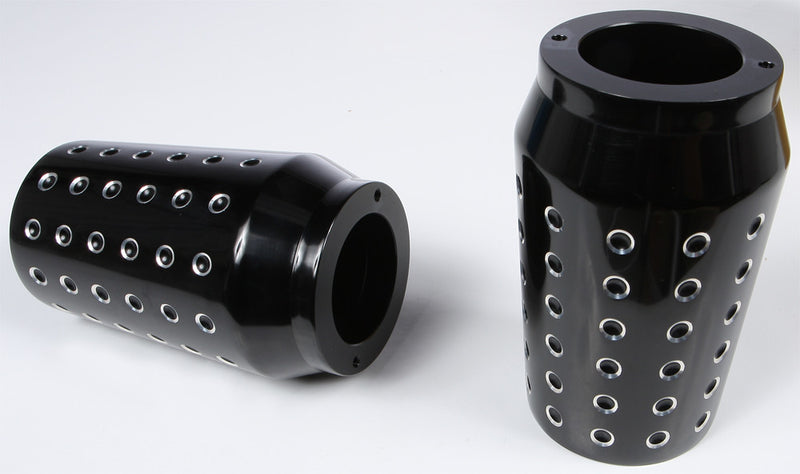 Harddrive Billet Fork Slider Cover - 302674 For Harley Touring 2014-2019