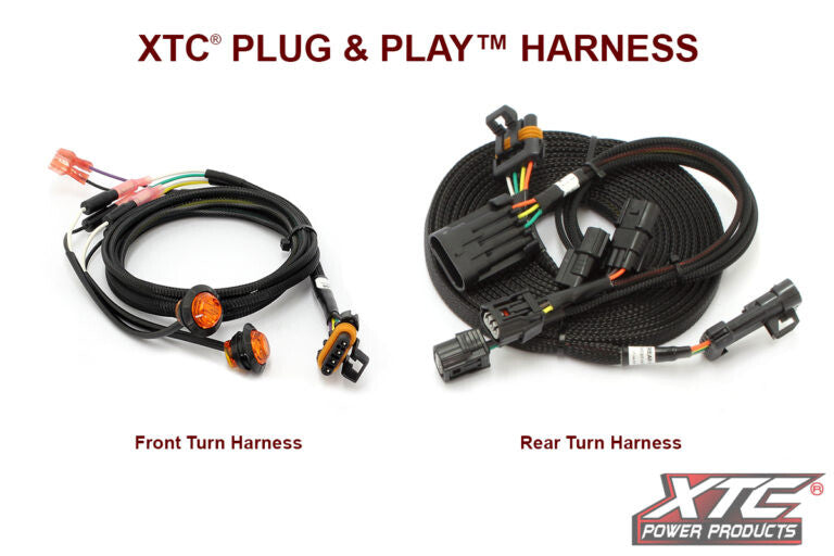 Xtc Power Products Auto Turn Signal Kit W Horn AND Front DRL Lights CAN Kawasaki Teryx - ATS-KAW-SV3-DRL Kawasaki Teryx 2020-2025