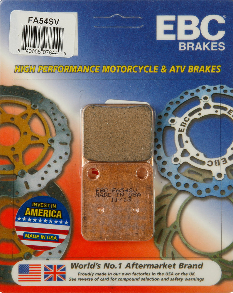 EBC Brake Pads - FA54SV For Honda 250 1981-1982 | Polaris Trail Boss 250 4x4 1987
