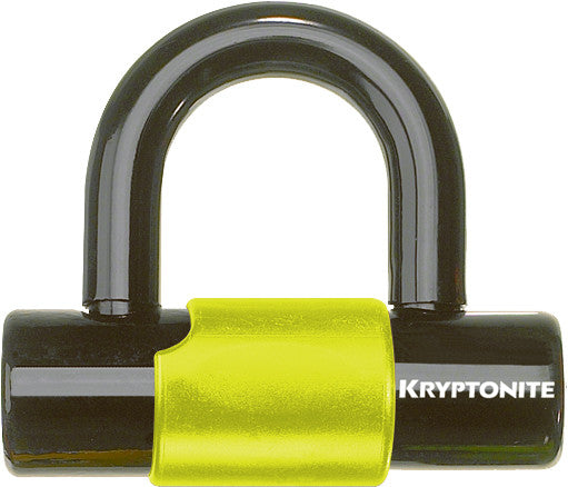 Kryptonite 57-98010 999454 KRYPTOLOK SERIES 2 DISC LOCK BLACK/YELLOW
