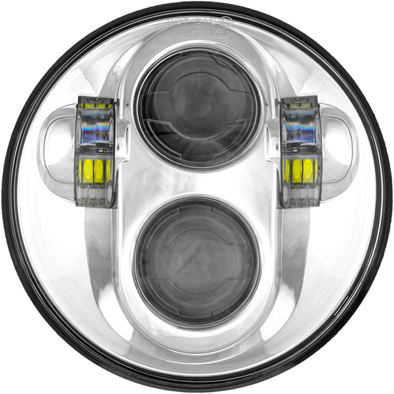 Cyron 227-0004 ABIG5-A6KC HEADLIGHT 5.75" CHROME