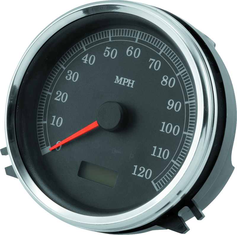 Bikers Choice 490474 99-03 Softail Replacement Speedometer 5 Inch Electronic Black Face - Photo - Primary