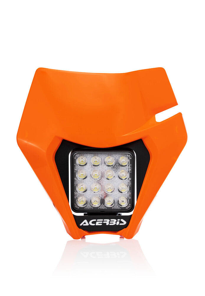 Acerbis 2801985226 Front VSL Headlight 4320 Lumen Orange KTM Dirt Bikes 2020-2023