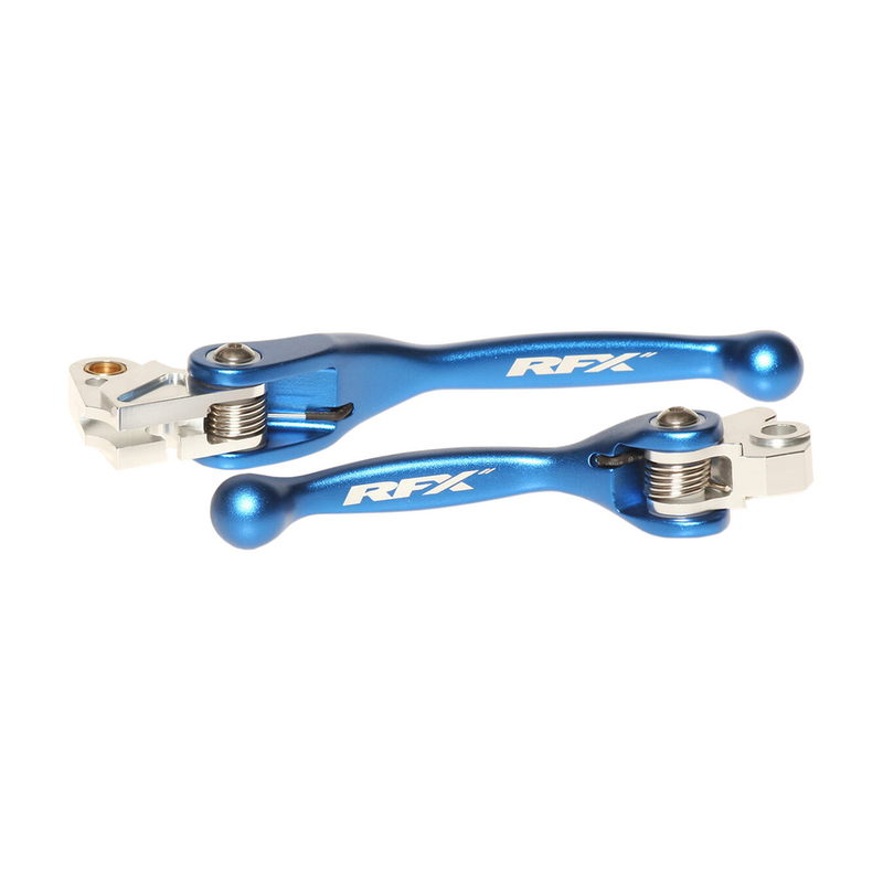 Rfx Flexible Lever SET Blue - FXFL 20100 55BU Yamaha Dirt Bikes 2000-2007