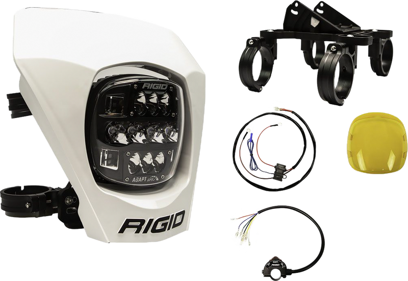 Rigid Industries Adapt XE Extreme LED Enduro LED Moto Kit White - 300417
